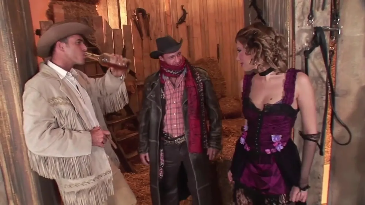 Hot Blonde Gets Her Ass Smashed By Two Big Cocks (scene02)