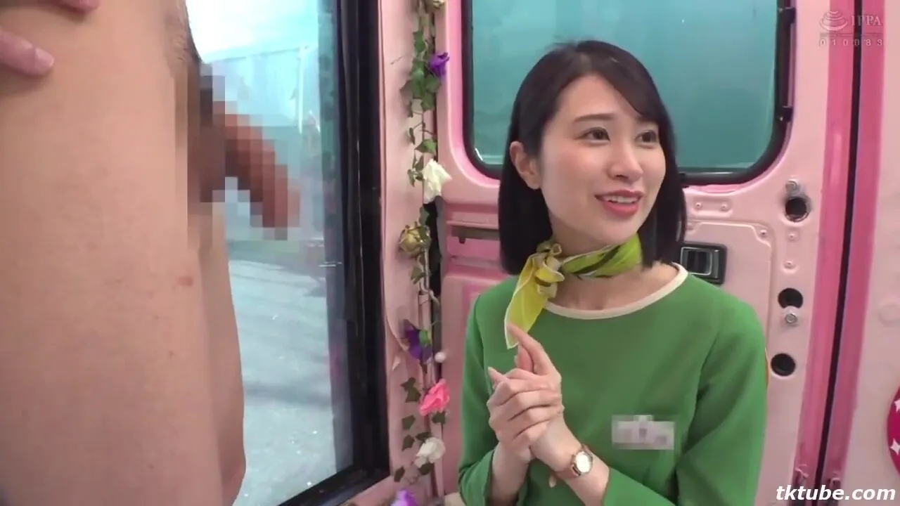 While showing me her underwear, I touch her body, put my dick in my mouth and ejaculated into her mouth