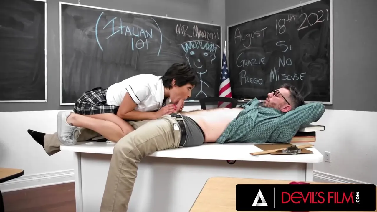 Naughty 18yo Girl Gets A D By Her Teacher