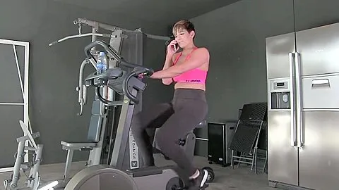 FUCKED BY MY PERSONAL TRAINER IN THE GYM XXX