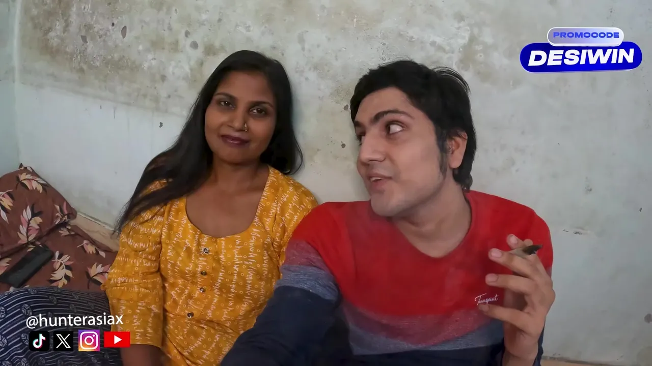 Hunter Asia - It Takes Two Attempt To Fuck Desi Fear Of Getting Caught