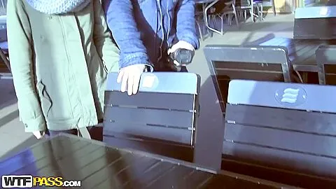 Izi Ashley in two guys fuck izi in a lusty pick up sex vid