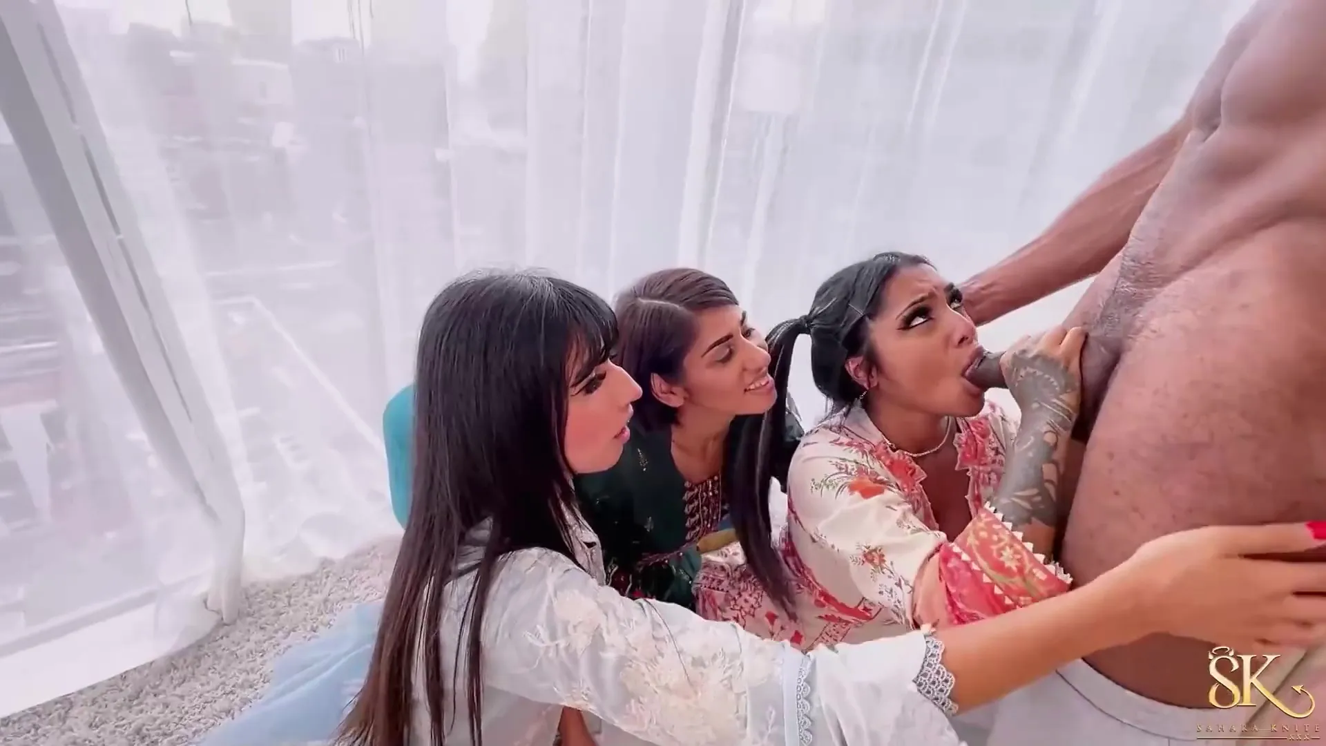 Yasmina Khan, Sahara Knite And Aaliyah Yasin In Bbc Meets Asian Triplethreat