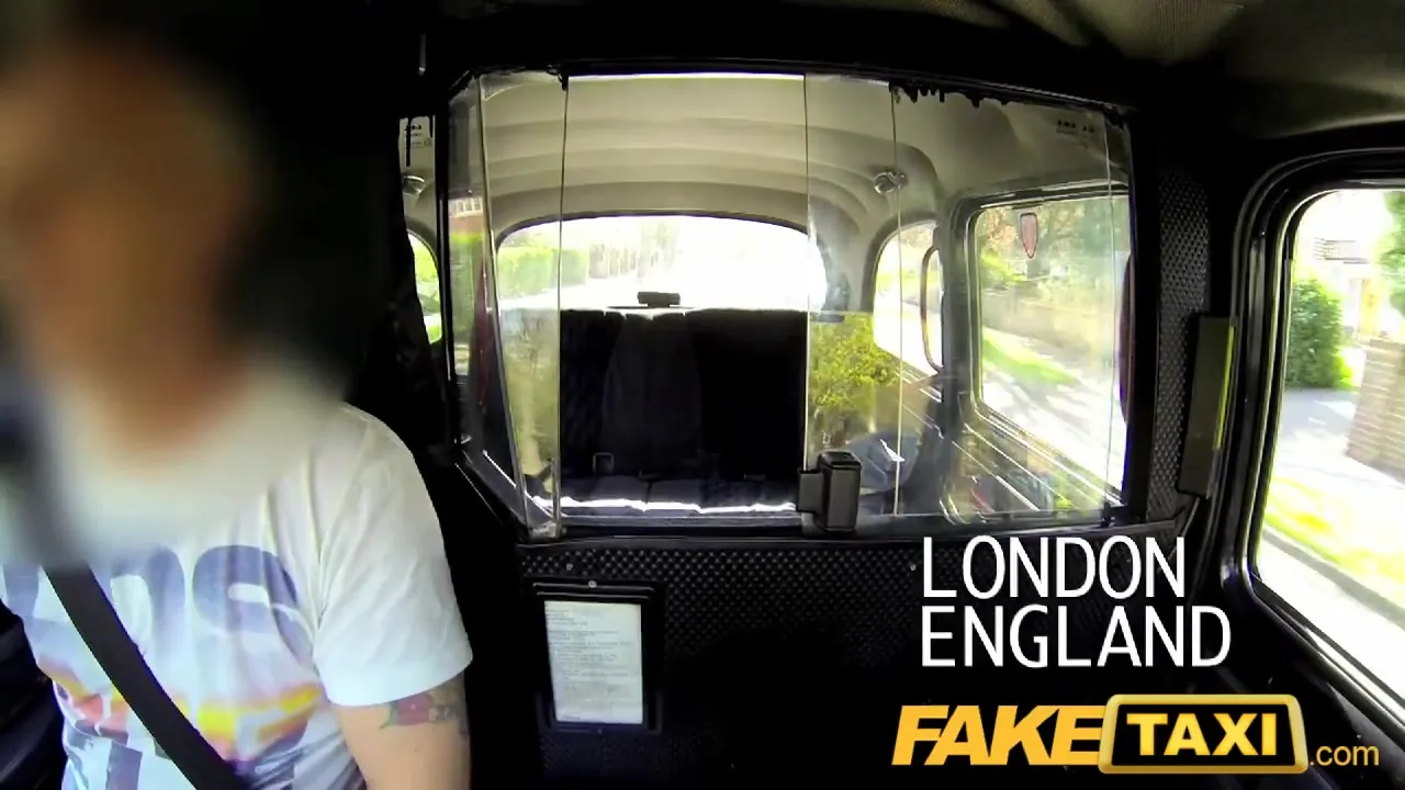 FakeTaxi: Joy time pair in backseat taxi trio