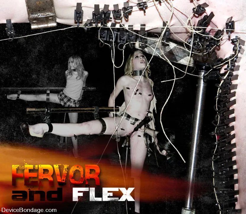 Damon Pierce Sarah Jane Ceylon in Fervor and Flex - DeviceBondage