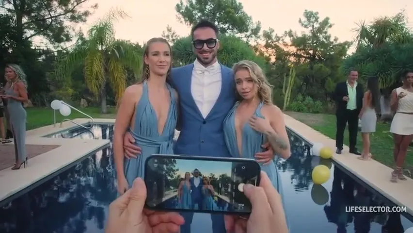 Flexy, Alexis Crystal, Milan Cheek - The Return Of The Wedding Crasher