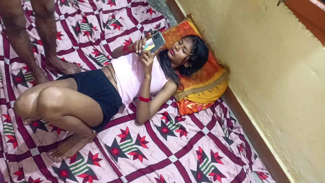 Indian Teen 18+ Hot Stepsister Boobs Fucking On Bed