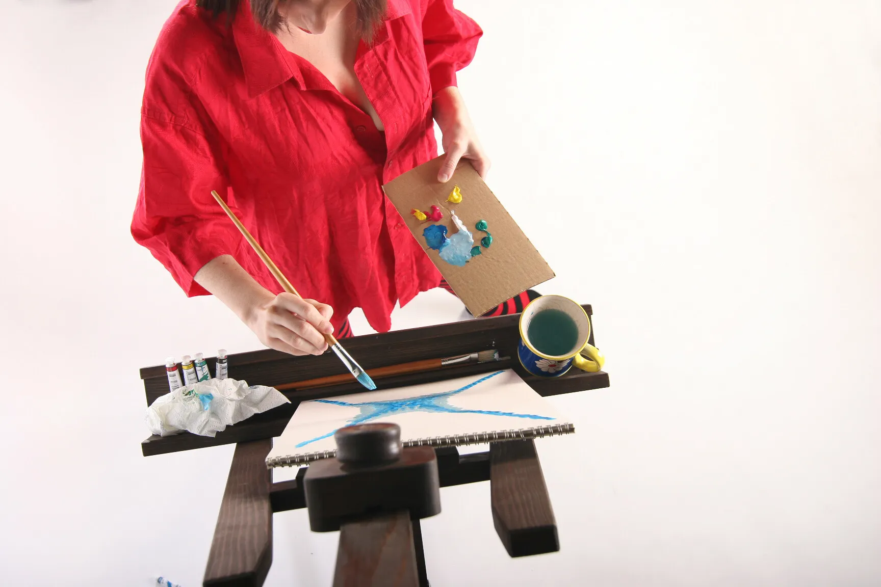 My artistic pursuit ends up with me being really horny