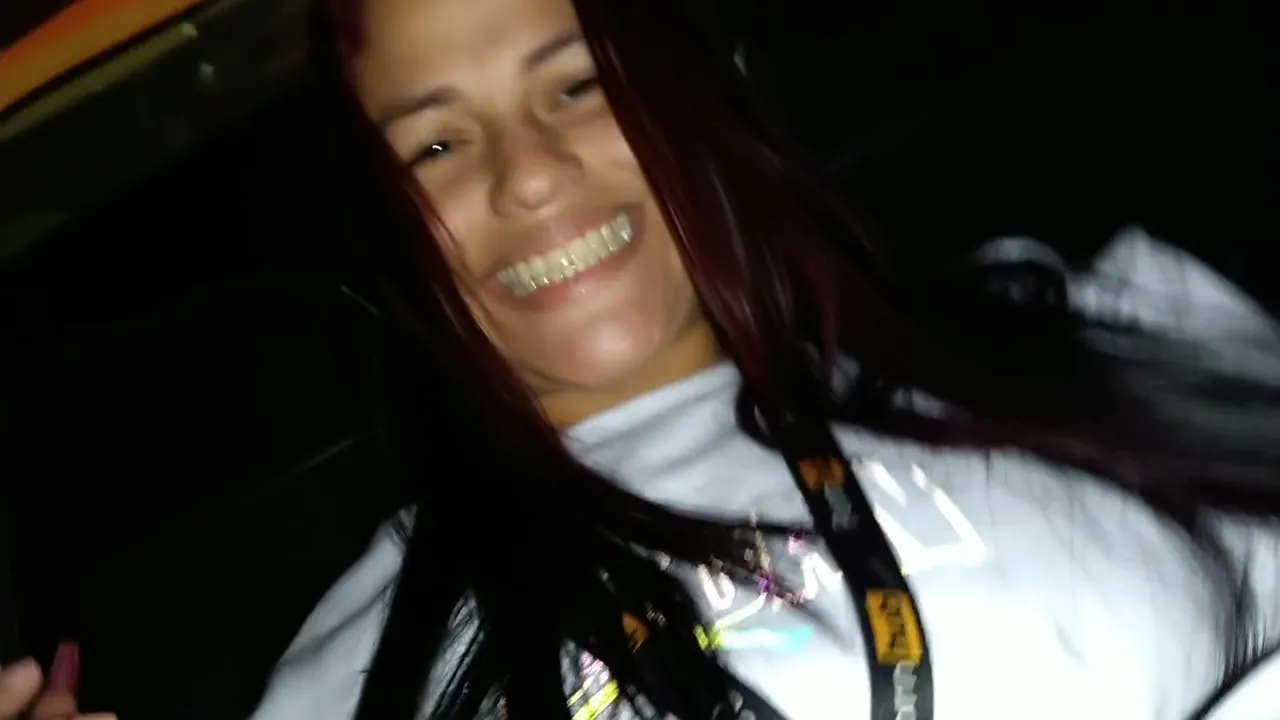 My Hubby And I Take A Taxi And I Sit In The Back To Masturbate My Pussy Teasing The Taxi Driver