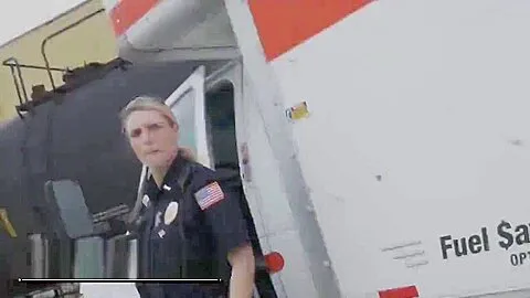 Two cops satisfying black dude