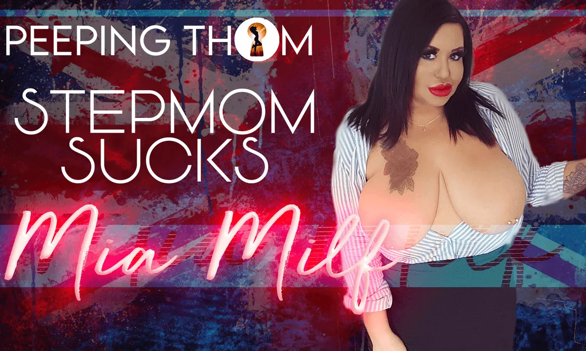 Stepmom Sucks; Huge Tits British BBW - SexLikeReal