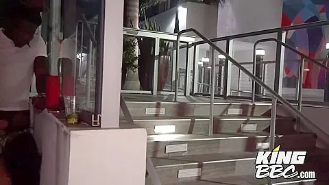 Michelle Martinez And Elle M In Dancing Latina Sucks Bbc Outside