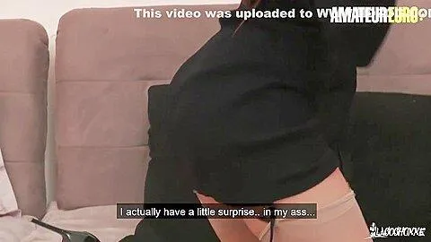 Clea Gaultier Pawg French Babe Rough Anal Sex With Horny Casting Agent