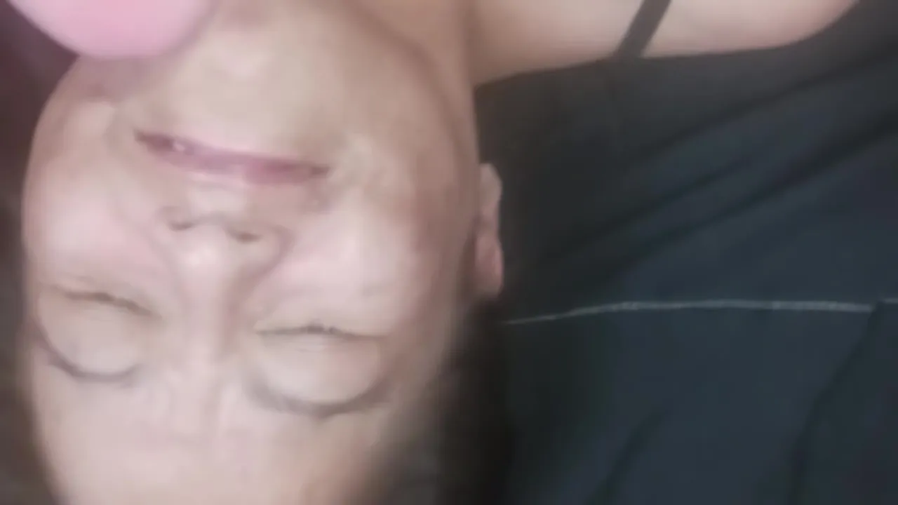 After She Edged Me All Night I Finally Pulled Out And Shot A Huge Load All Over Her Face Her Face