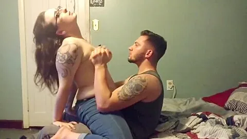 Sexy Hotwife fucks ex boyfriend while hubby films! First cuckold vid!