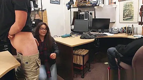 Couple bitches tried to steal and boned by pawn keeper