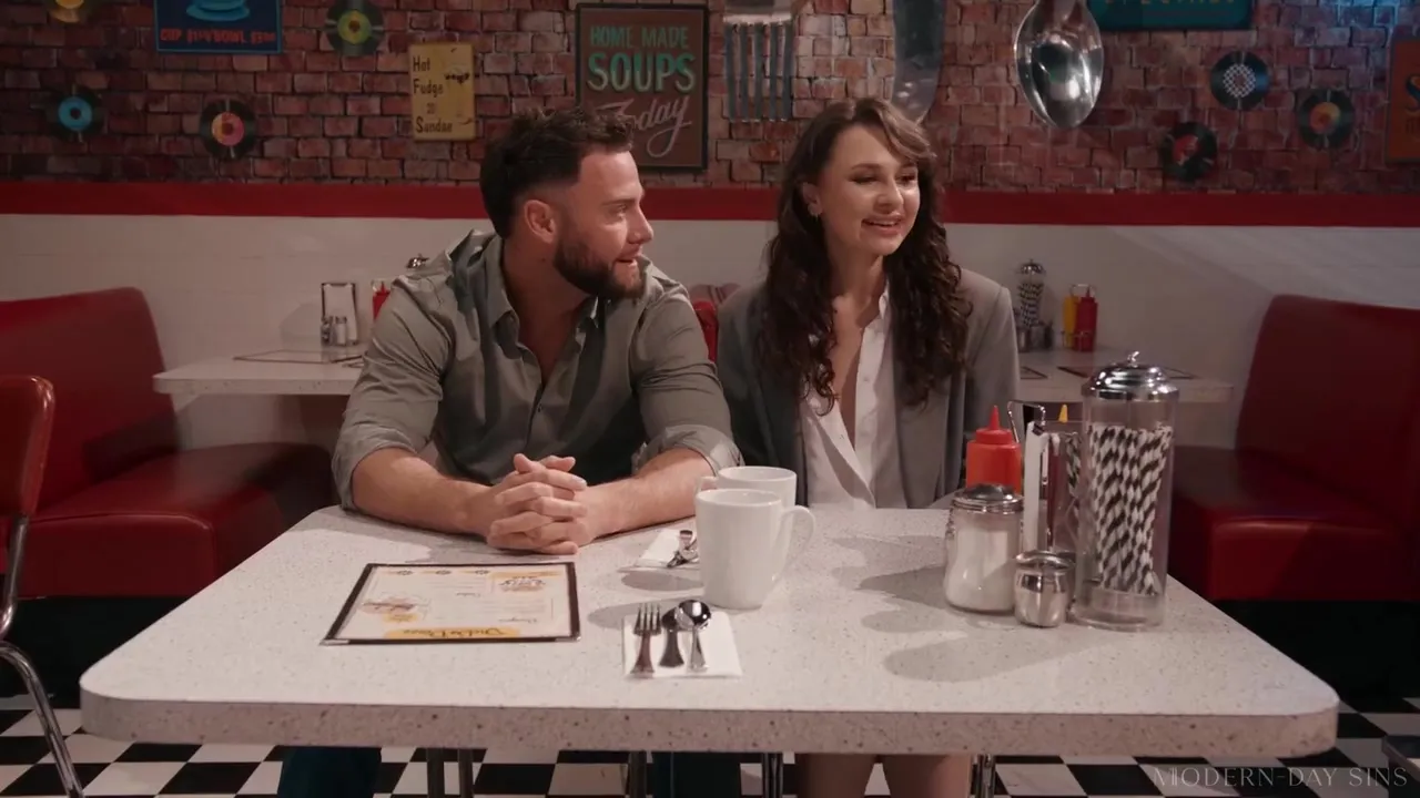 Sneaking Around At The Diner - Liz Jordan