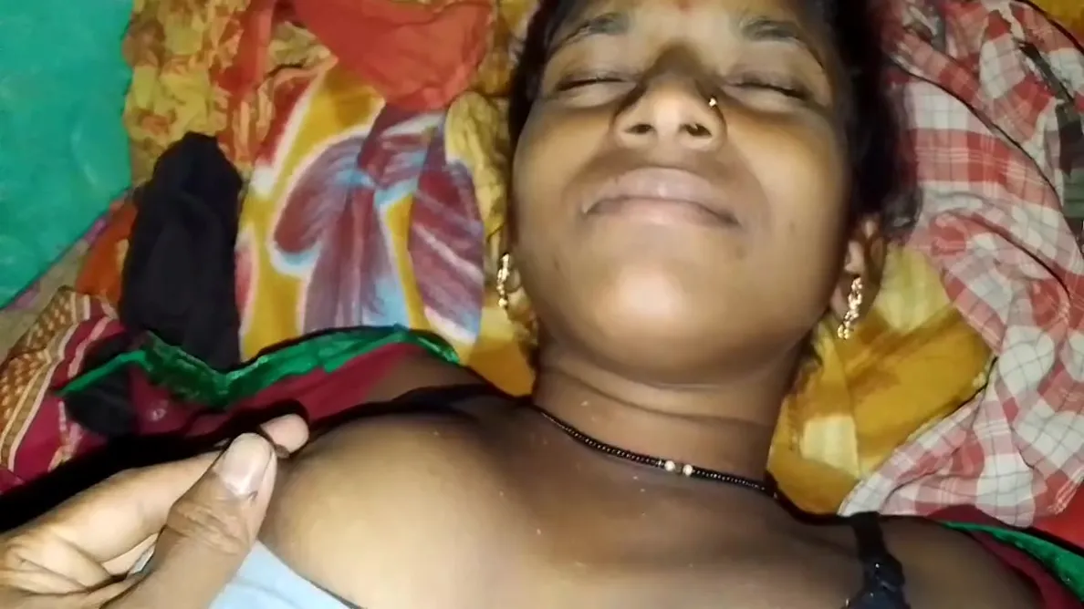 Desi Indian Aunty Boobs Pressing And Fuck