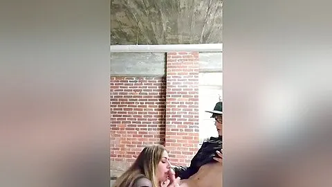 Caught in Factory but She KEEPS RIDING TILL HE CUMS INSIDE HER OMG