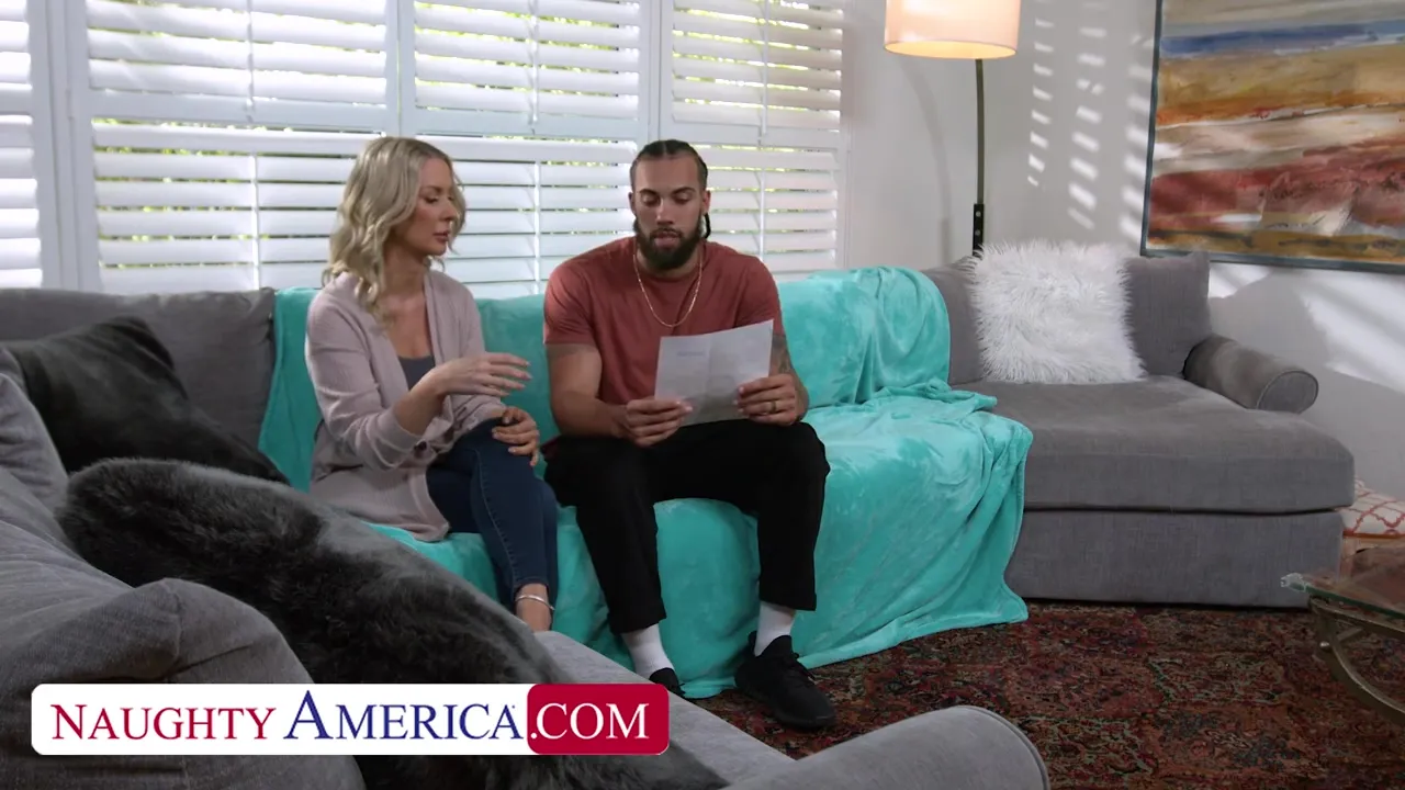 Sexy Blonde Sydney Paige Wants What Her Friend Has, Her Husbands Big Cock