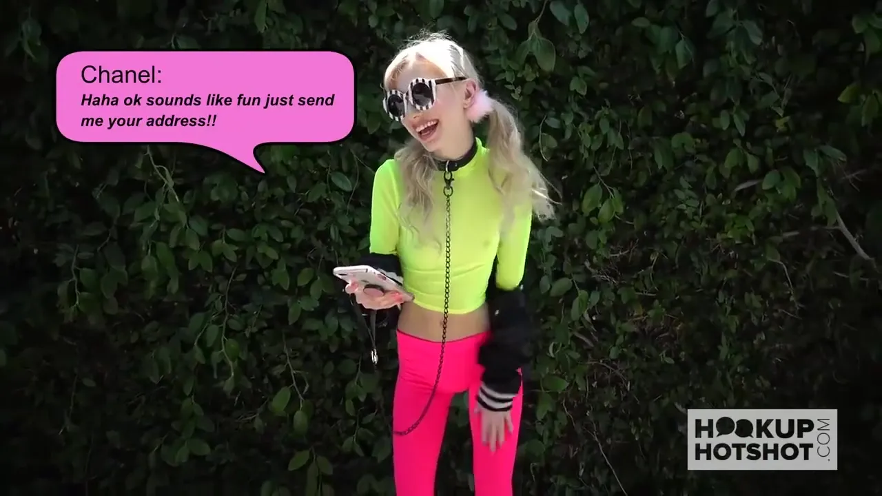 Skinny Blonde Chanel Gets Banged Hard