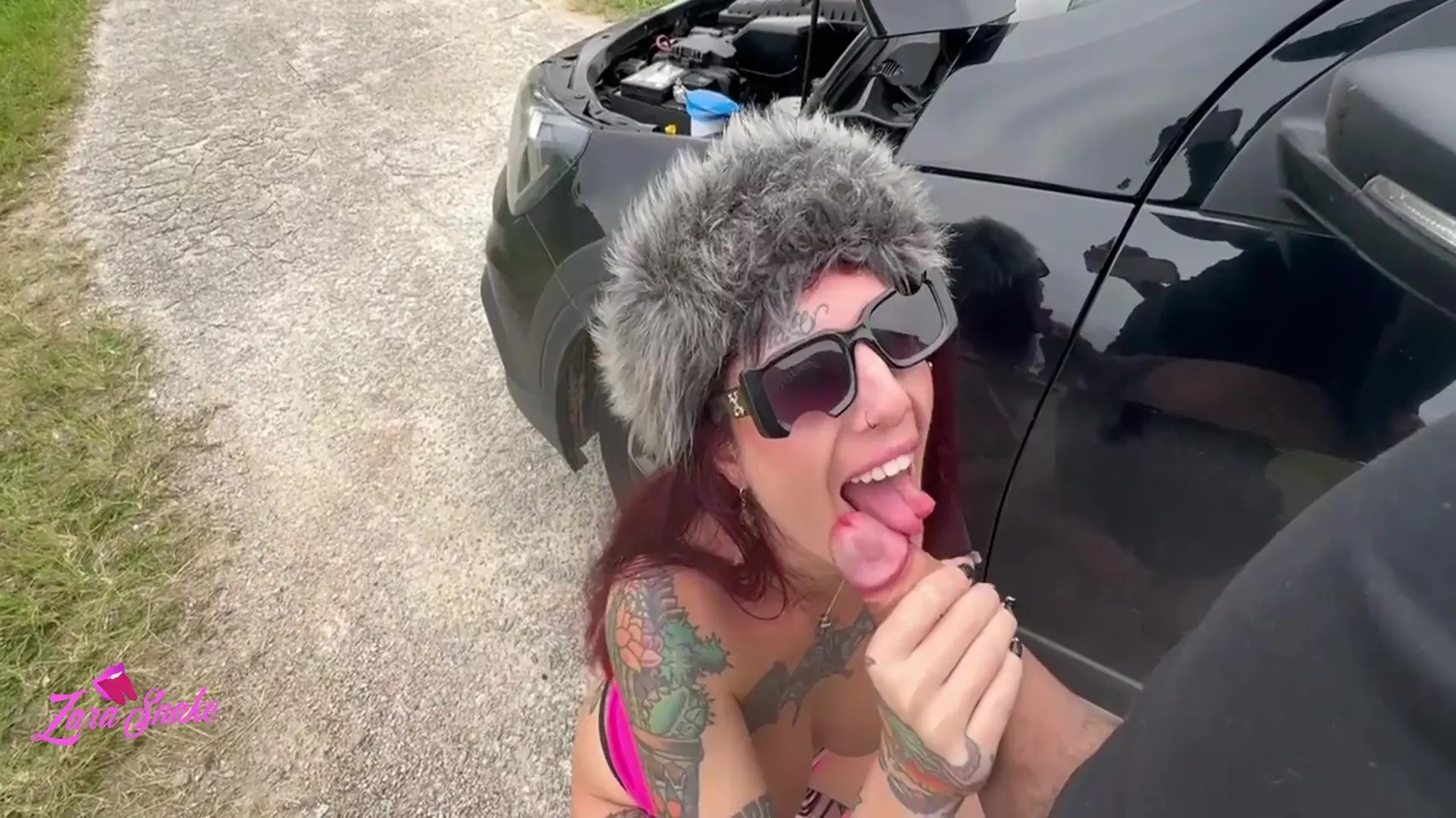 Meu Carro Quebrou E Ele Comeu Minha Bucetinha Em Troca Da Mecanica 12 Min With Big Pussy And Zara Snake