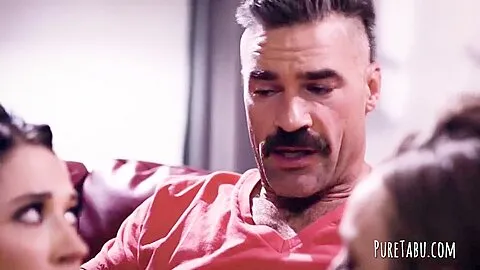 Wife plays with girlfriend, husband joins