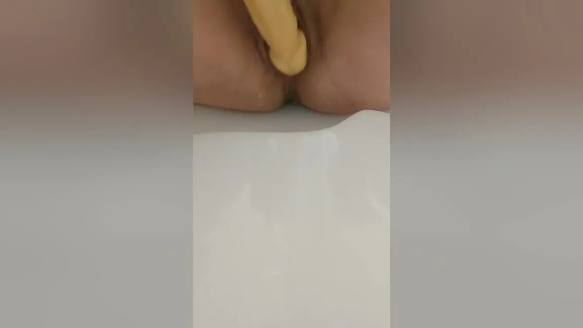 Turkish Stepmom Dildo Wank