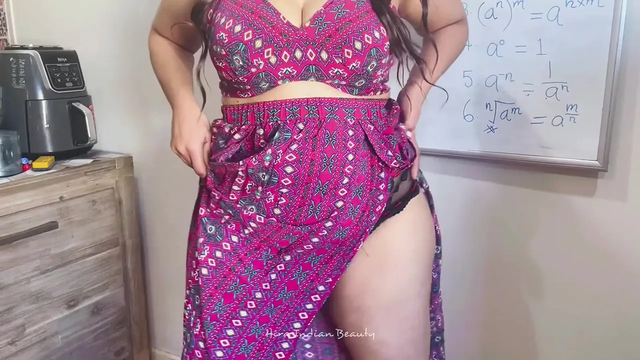 Passionate Indian Math Tutor Makes Learning The Six Laws Of Indices Fun With Sexy Dance & Glamour!