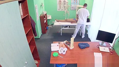 Fake Hospital Doctor gives sexy ebony Brazilian student 18+ a hard fucking