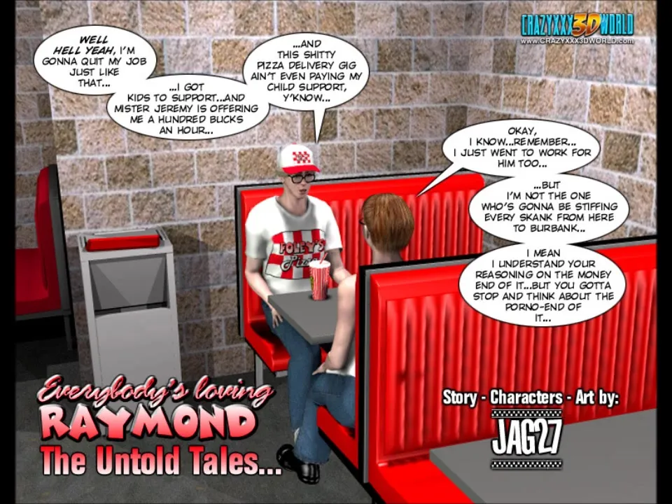 3D Comic: Raymond. The Untold Tales. 3