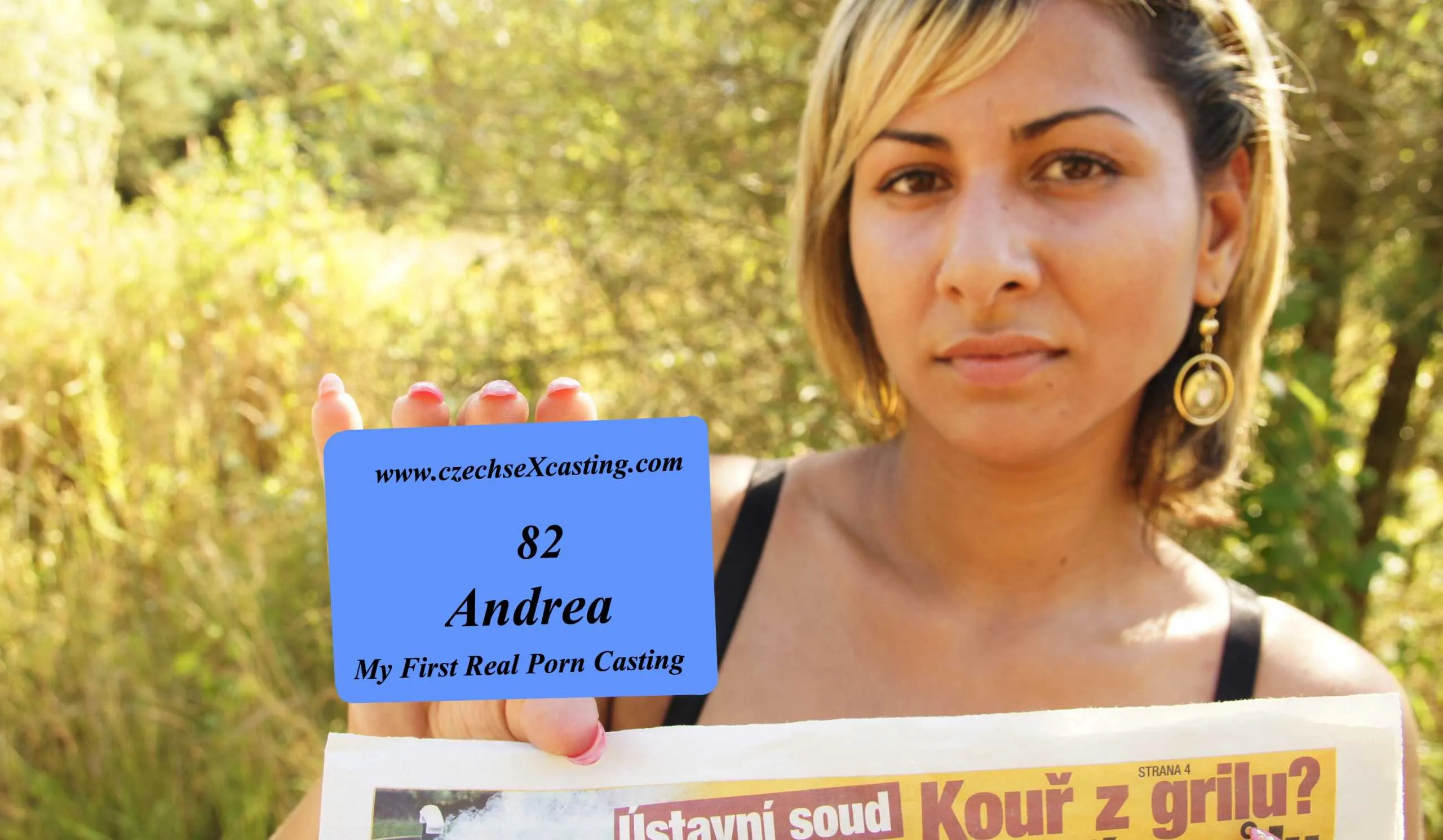 Andrea & Patrick in Gipsy teen 18+ At Her First Porn Casting - Porncz