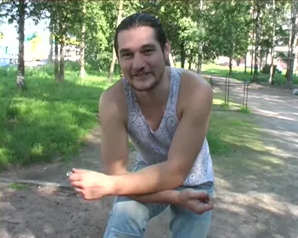 Pick-up angel on the street and drilled