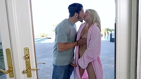 Laura Bentley sucking her step son Bambino deep throat