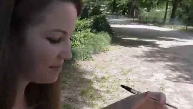 Mari eve etudiante francaise