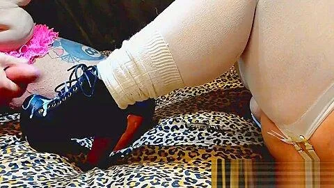 Cumshot on Lita Ankle Boots