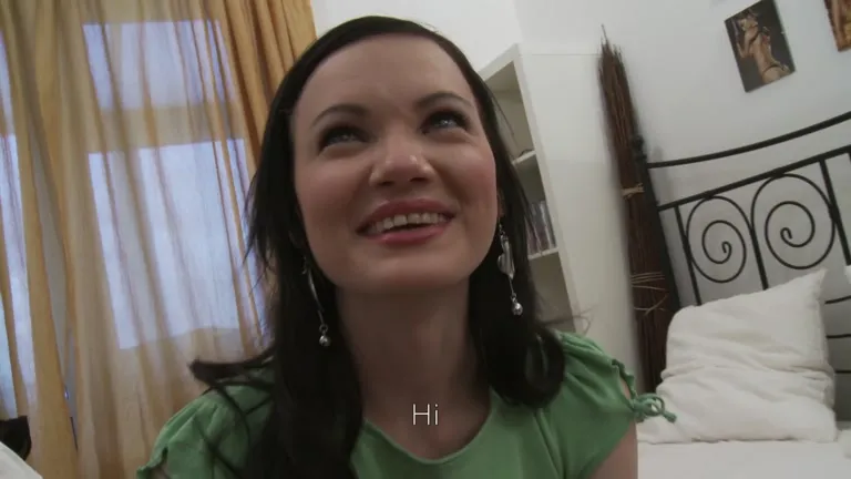 Sexy brunette hair fucking hard