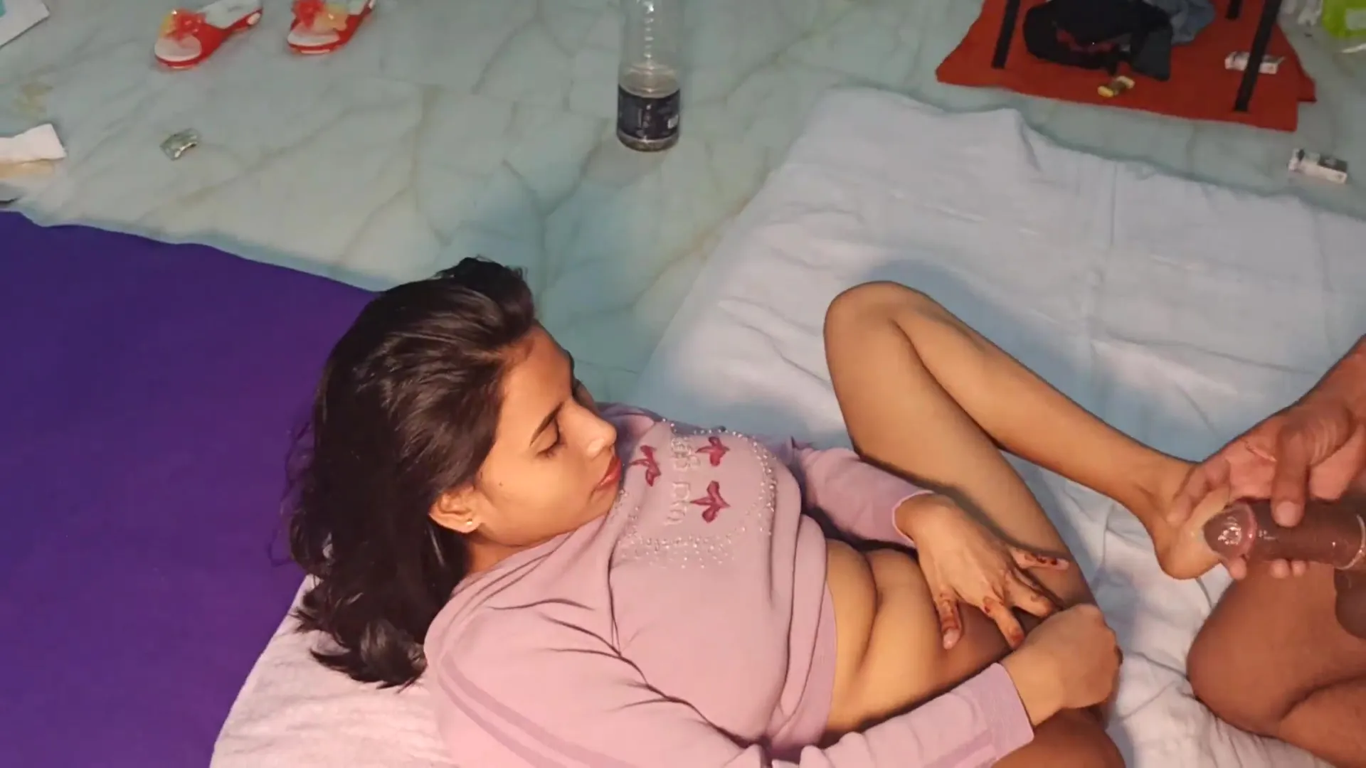 Rough Sex In Desi Indian Virgin Girlfriend Desperate For Hardcore Anal Sex