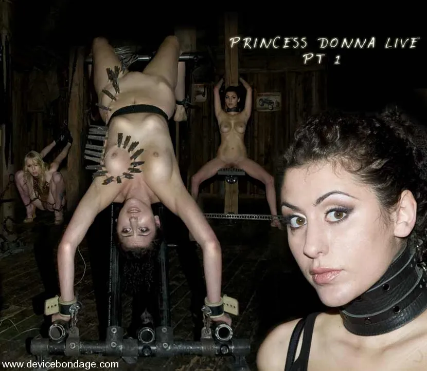 Princess Donna Dolore Sarah Jane Ceylon in Princess Donna Live, 1 - DeviceBondage