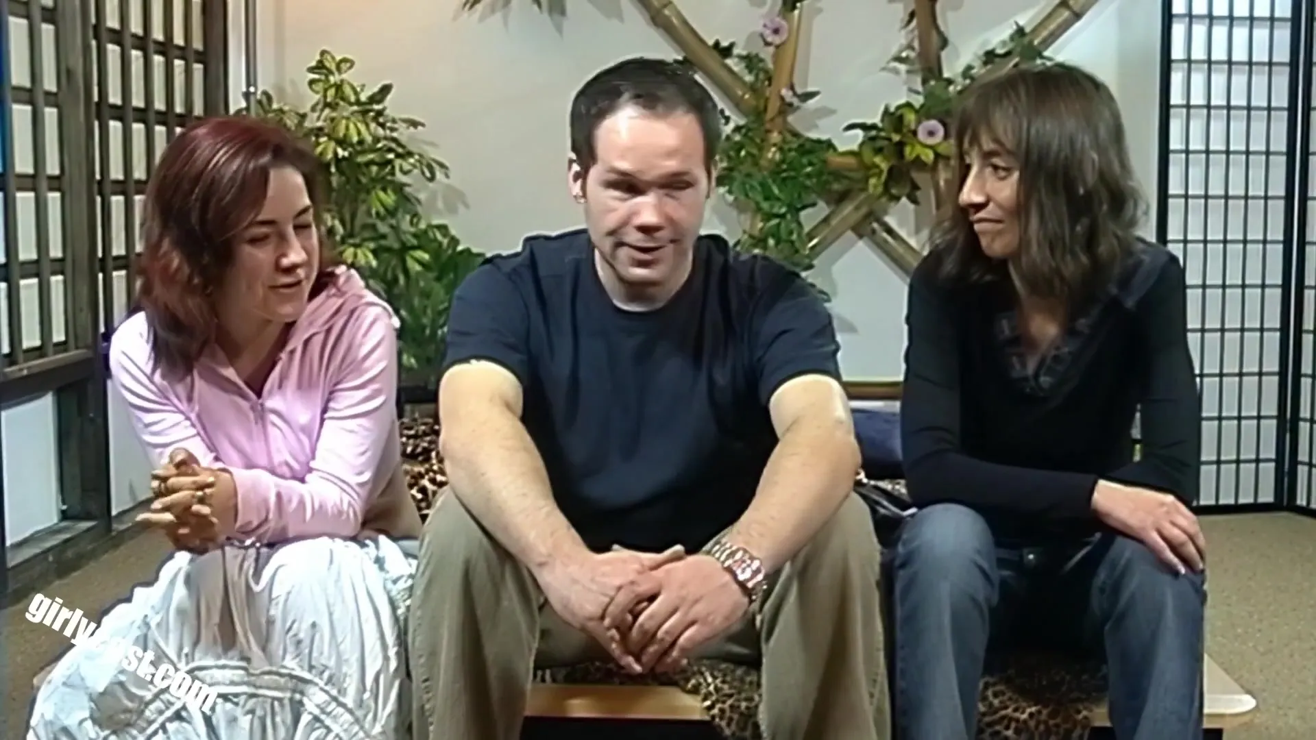 Celine The 1st Time With A Guy & Threesome - Olli Has To Watch