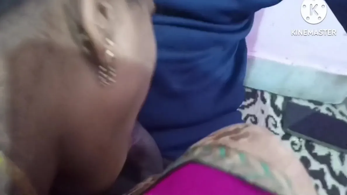 Indian Telugu Aunty Bowlojab Doing Outside With Driver Room