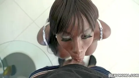 Ebony Milf Mystique Sucks Her Stepsons Stiffy