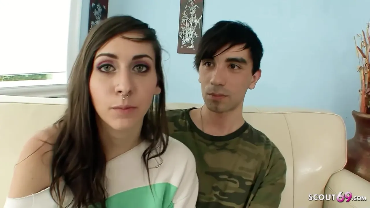 Real Teen 18+ Couple 18 Pickup And Seduce To First Anal Sex For