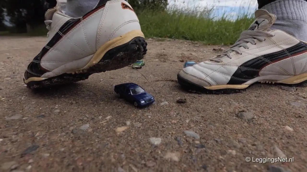 Crushing Beautiful Model Cars