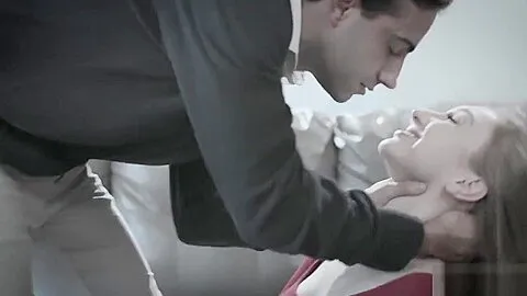 Shy teen 18+ seeks out stranger to choke her during fucking