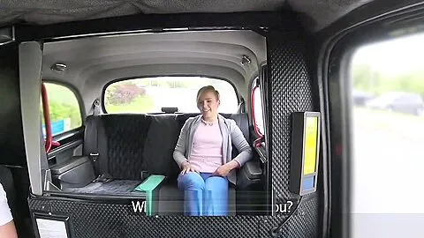 Megan Talerico rides taxi drivers cock