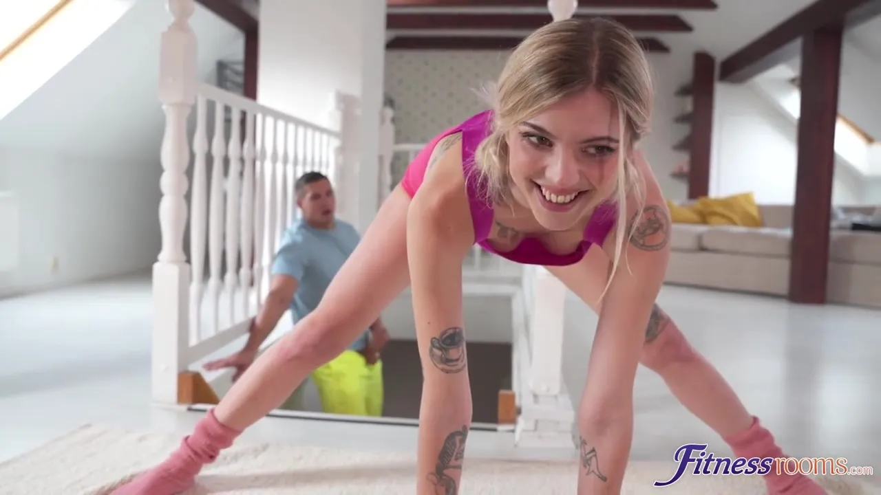 Teen 18+ Petite Yoga Girl Loves Hard Butt Sex