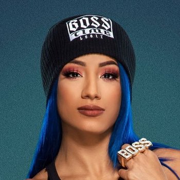 Sasha Banks model profile page