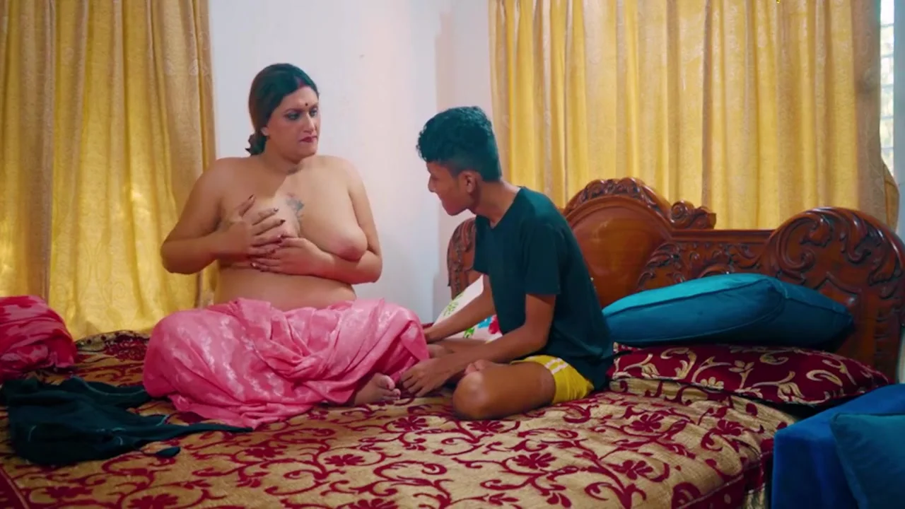 Desi Stepmom Taught Her Stepson How To Do Sex While He Was Studying (hindi Audio)