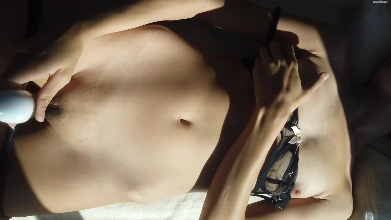 Hot teen 18+ Bhabi Masturbates With Fav Vibrator With Candice Delaware